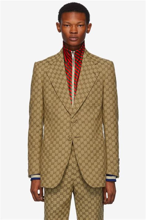 gucci suit top|who makes gucci suits.